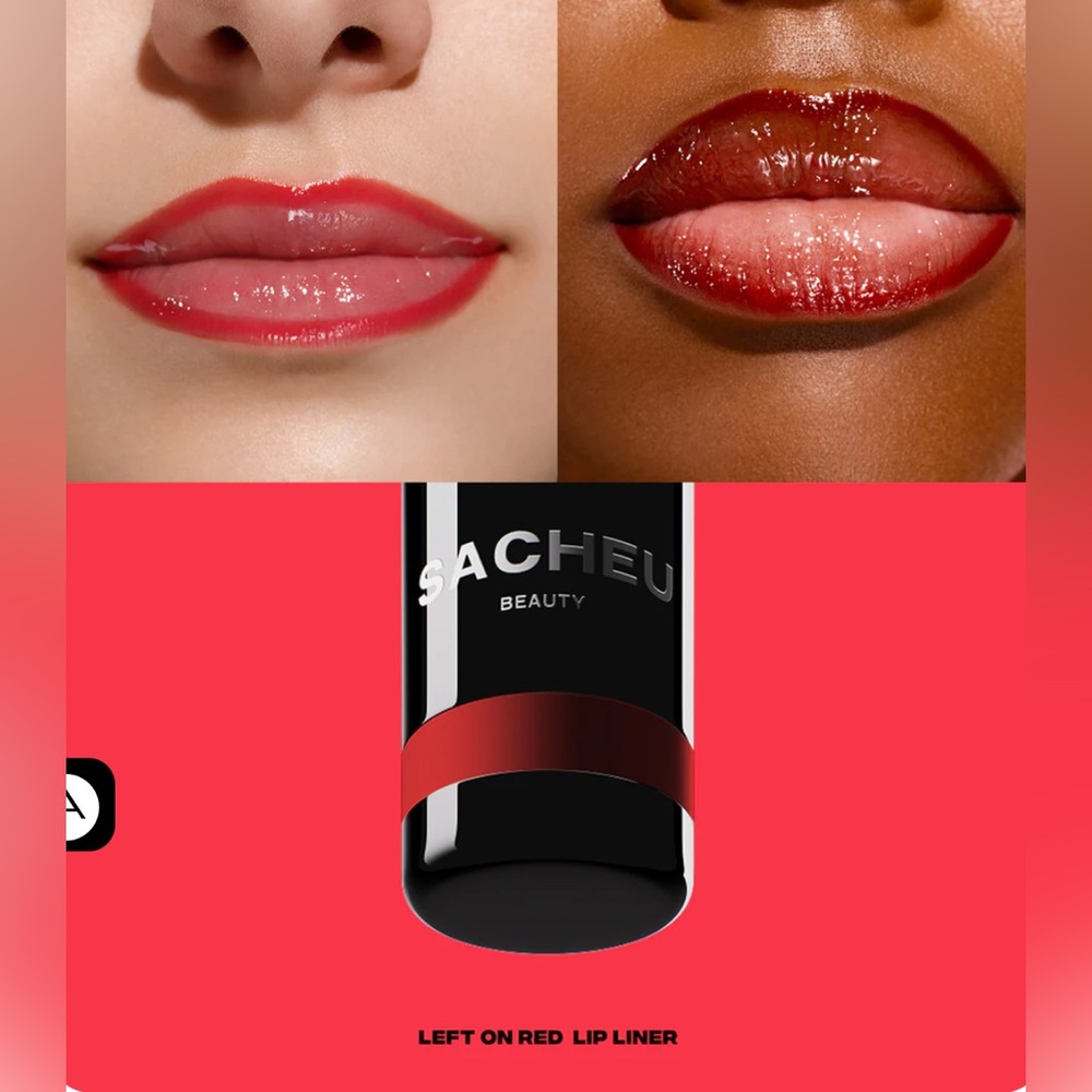 SACHEU LIP LINER STAY-N Leftonred BNIB